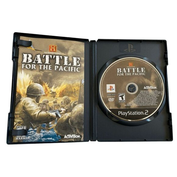 History‎ Channel Battle For The Pacific PS2 Sony PlayStation 2 CIB TESTED - Picture 4 of 4